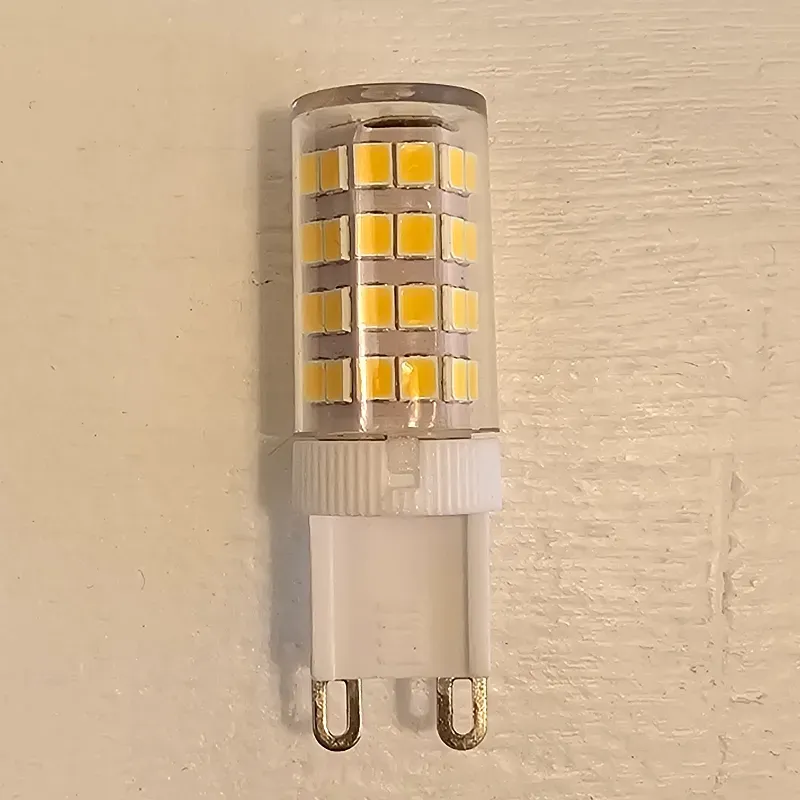 Bombillo G9 luz cálida