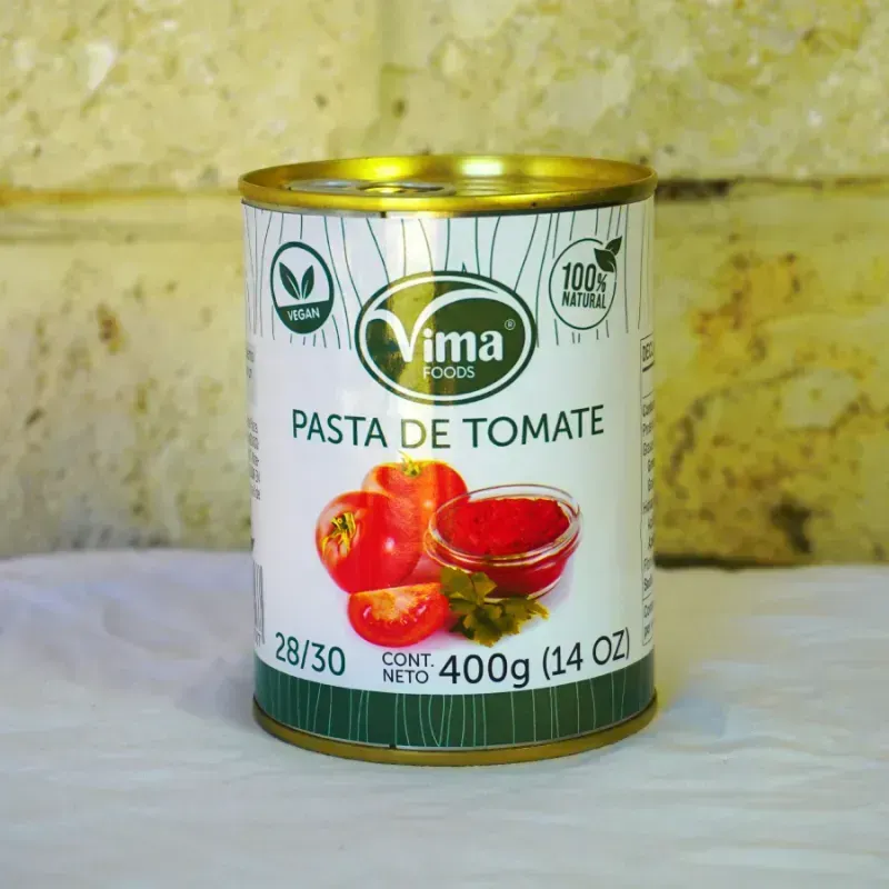 Latas de Puré de Tomate