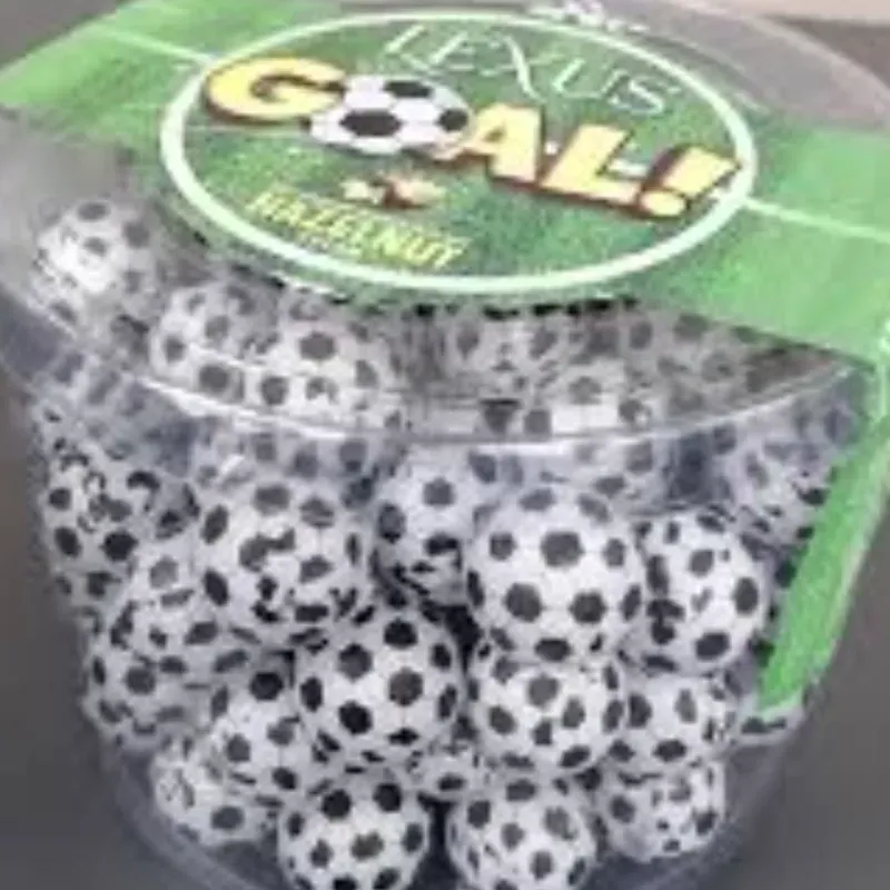 Futbolito de Chocolate