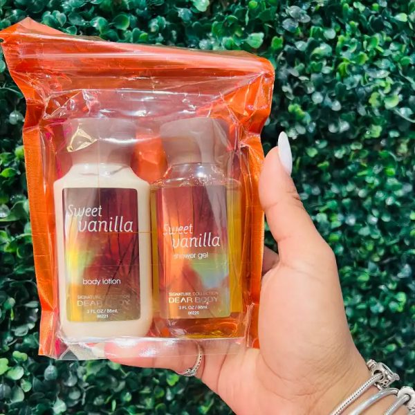 Set crema corporal perfumada  + Gel de baño