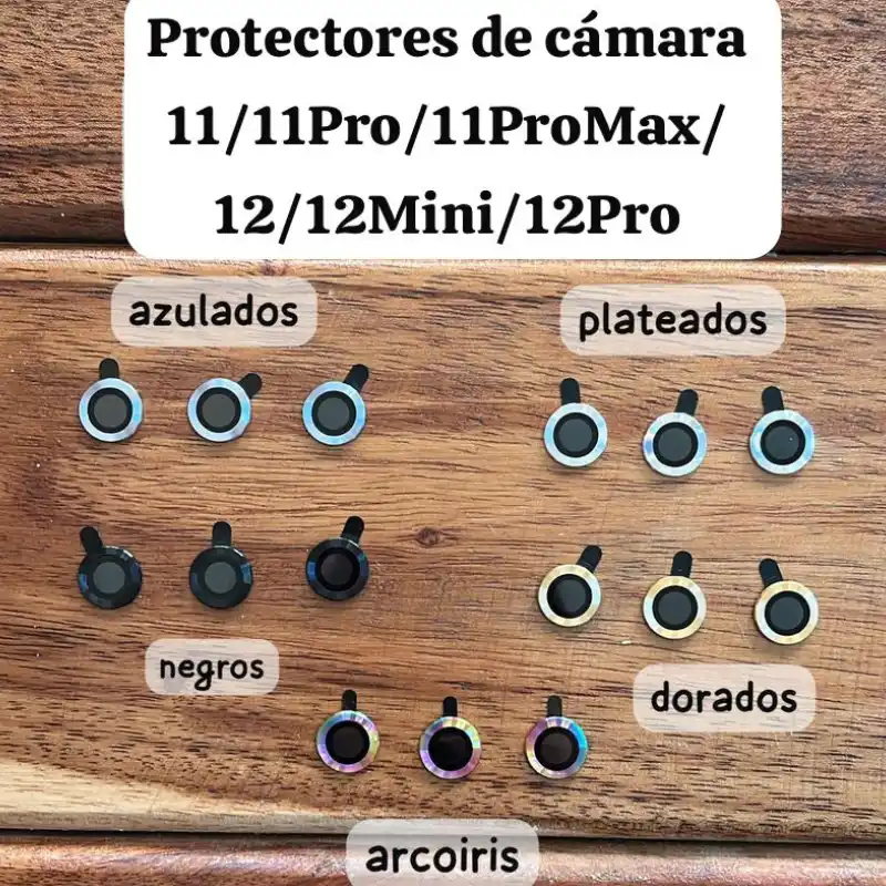 Protector de cámara 11/11Pro/11ProMax/12/12mini/12Pro