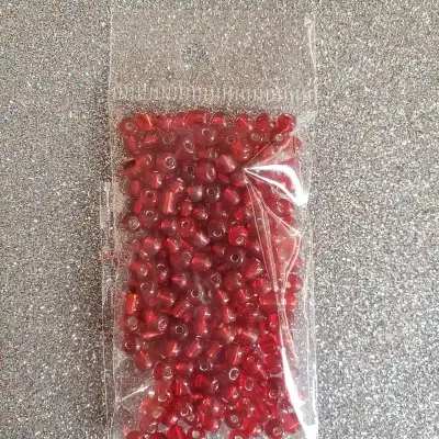 Chaquirón rojo transparente