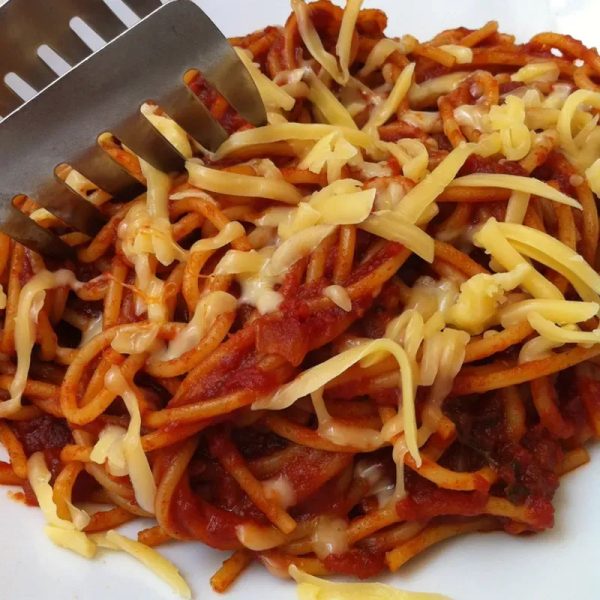  Espaguetis de Chorizo