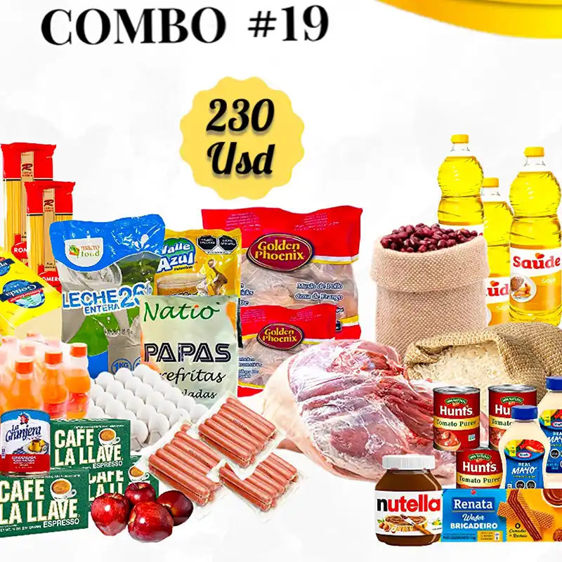 COMBO DE ALIMENTO 19
