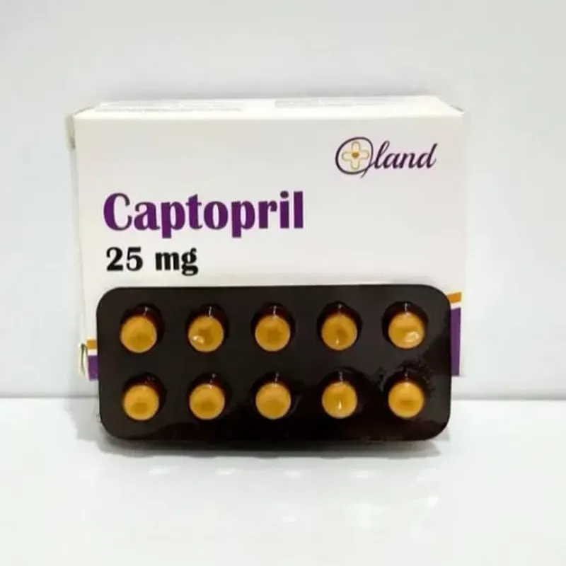  Captopril (10 tabs de 25 mg)