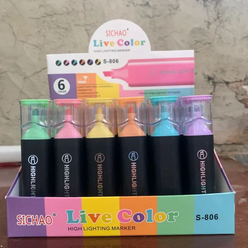 Resaltadores colors Pasteles