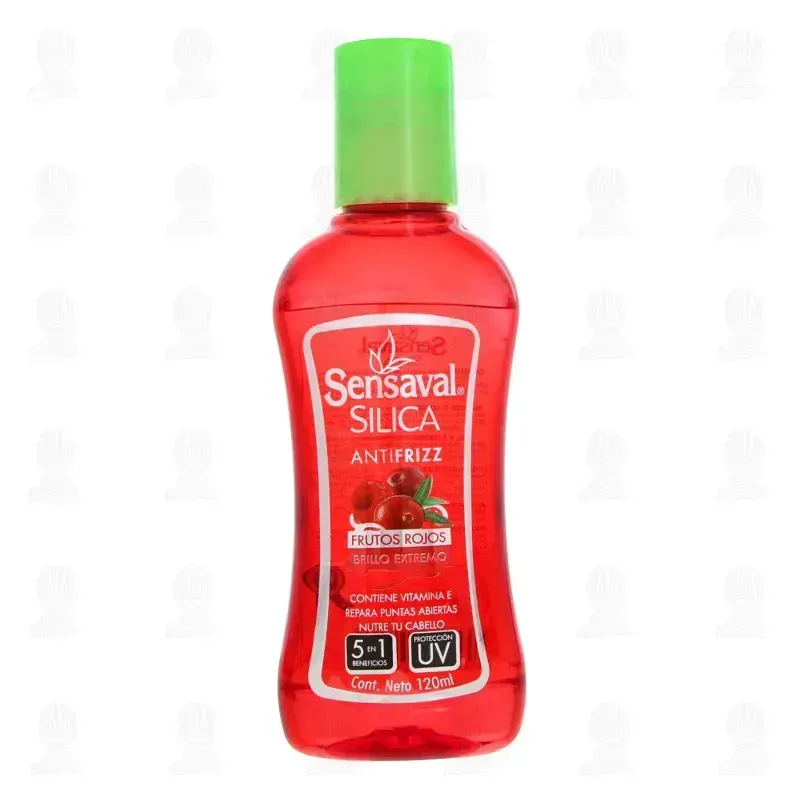 Silica Sensaval Antifrizz Brillo Extremo Frutos Rojos 