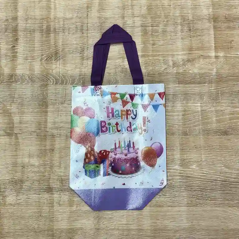 Bolsa de regalo color violeta