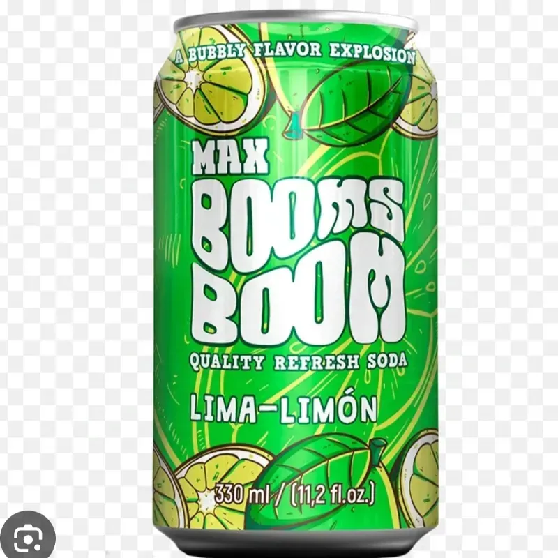 Refresco max boom limón