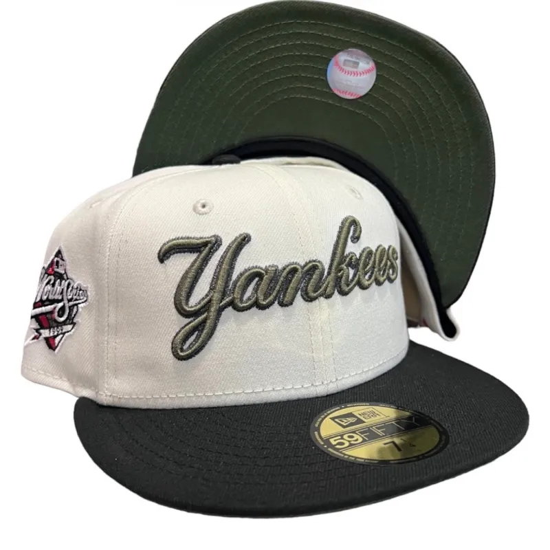 New Era New York Yankees 59FIFTY Fitted Hat Chrome 1999 World Series Patch