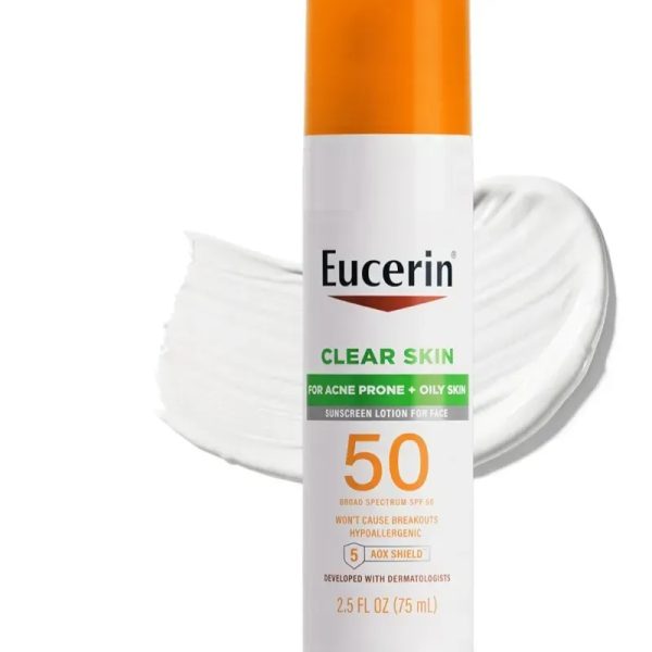 Eucerin Clear Skin spf 50 facial 2.5 oz