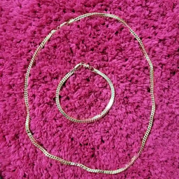Set de cadena y manilla