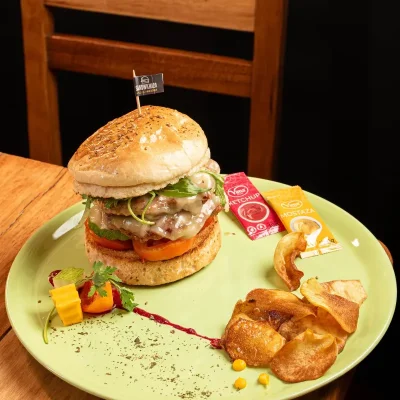 Hamburguesa Double Cheese Burger