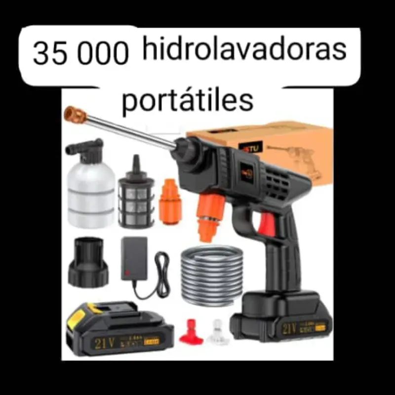 Hidrolavadoras portátiles 
