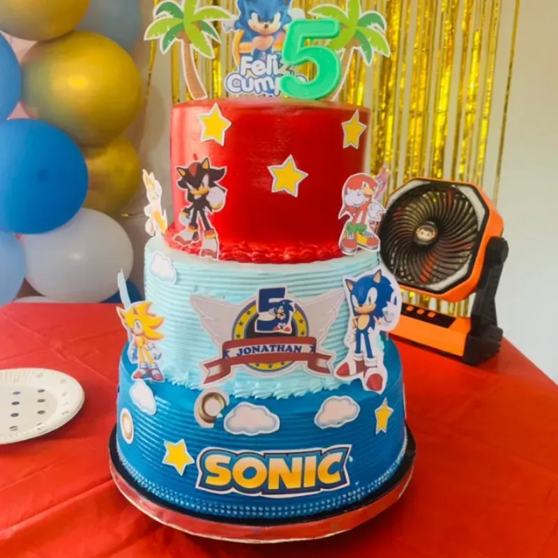 Pastel temática sonic