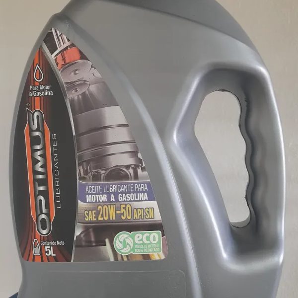 Aceite Lubricante para Motor a Gasolina 20W50.  5L