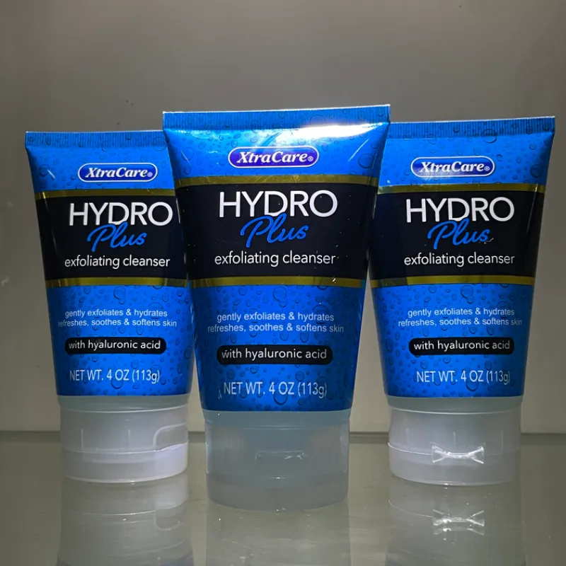Gel facial limpiador exfoliante