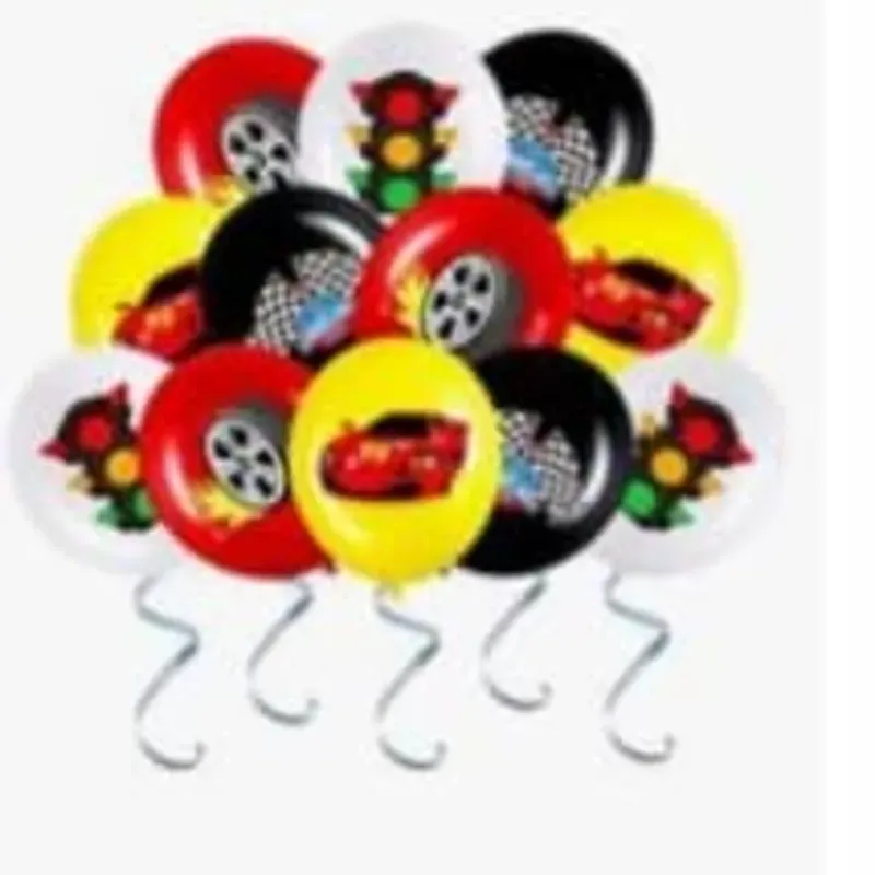 Globo para CUMPLEAÑOS Tematica de Autos