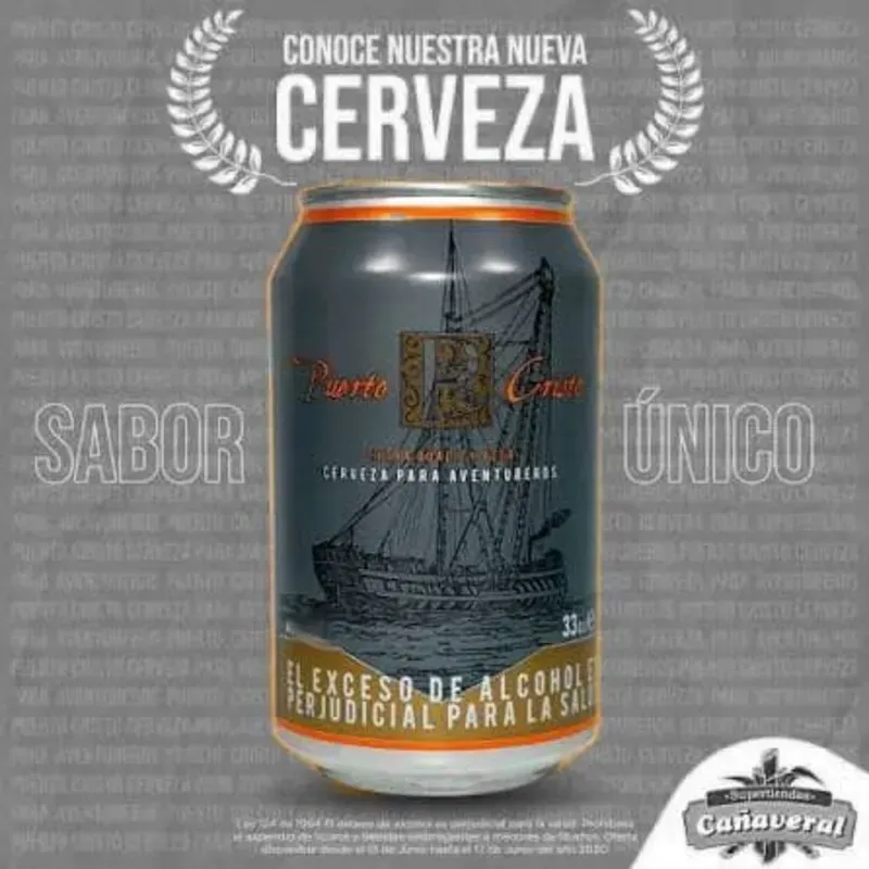 Cerveza Puerto Cristo 5% 330ml