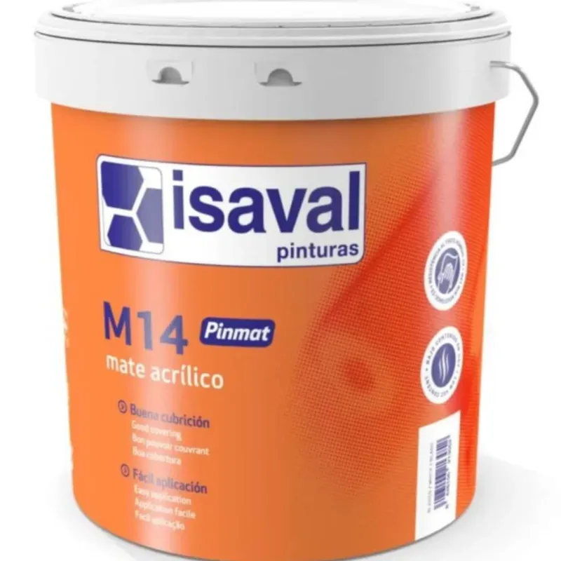 M-14 Pintura Mate Acrílico (4Lts) EXTERIOR-INTERIOR
