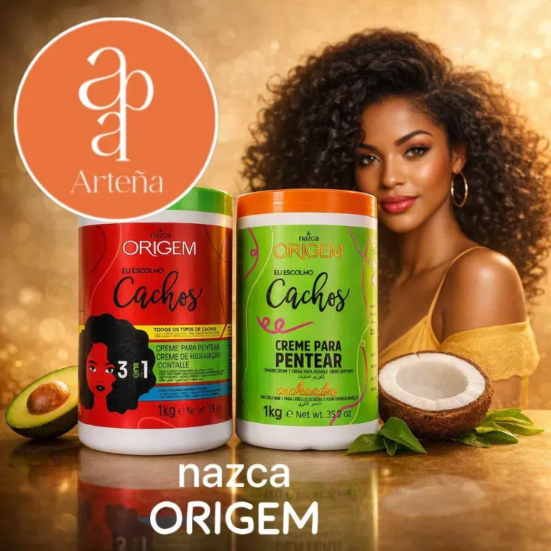 Crema para peinar NAZCA ORIGEM para cabellos RIZOS