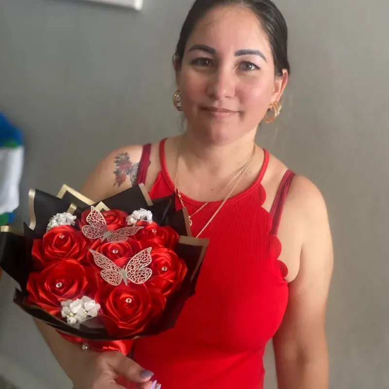 Para mi esposa desde la distancia