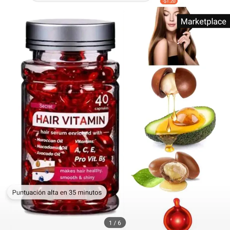 Vitaminas para el cabello