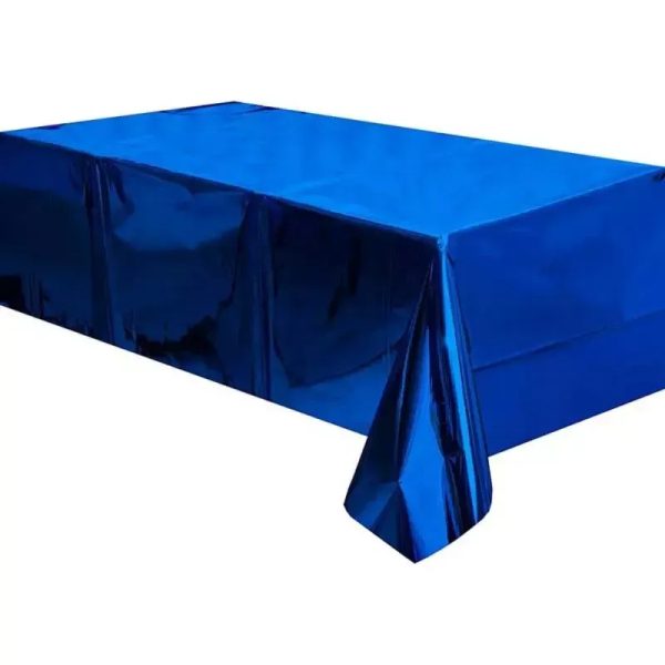 Mantel Metalizado Azul