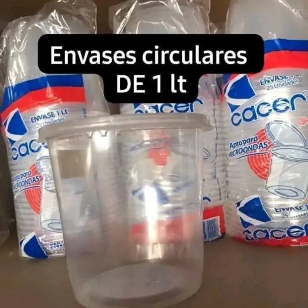 Pote de 1L redondo