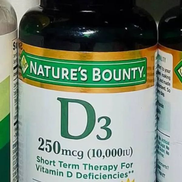 D3 250 mcg (10,000 UI). 72 cápsulas
