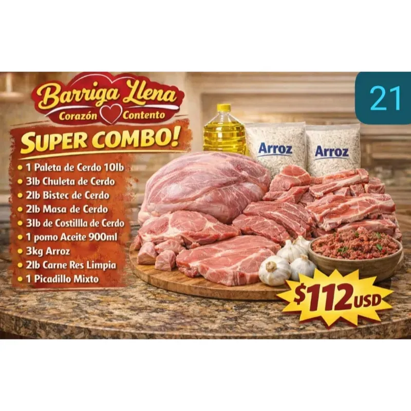 Combo #21(Combo del Buen Comer)