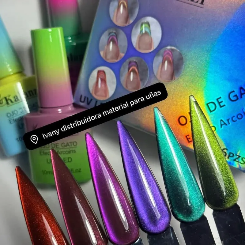 Ojo de gato arcoíris