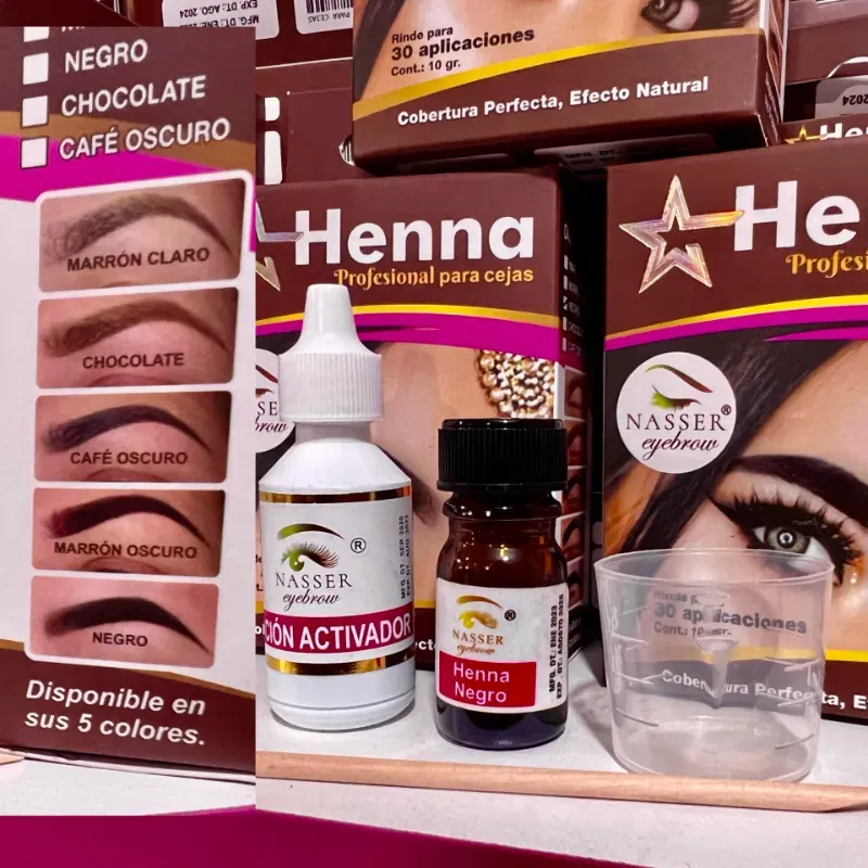 TINTE HENNA PARA CEJAS