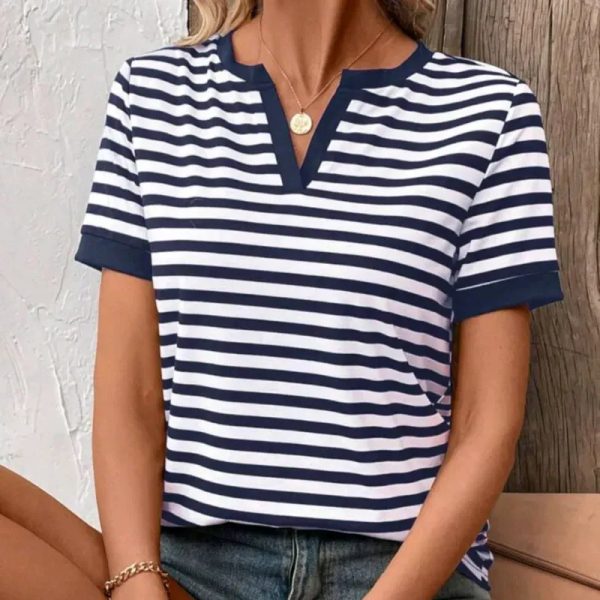 Blusa de rayas