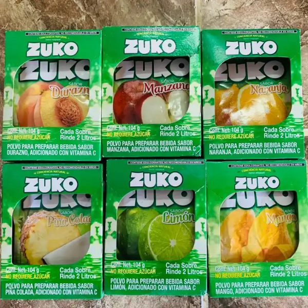 Sobres de refresco zuko