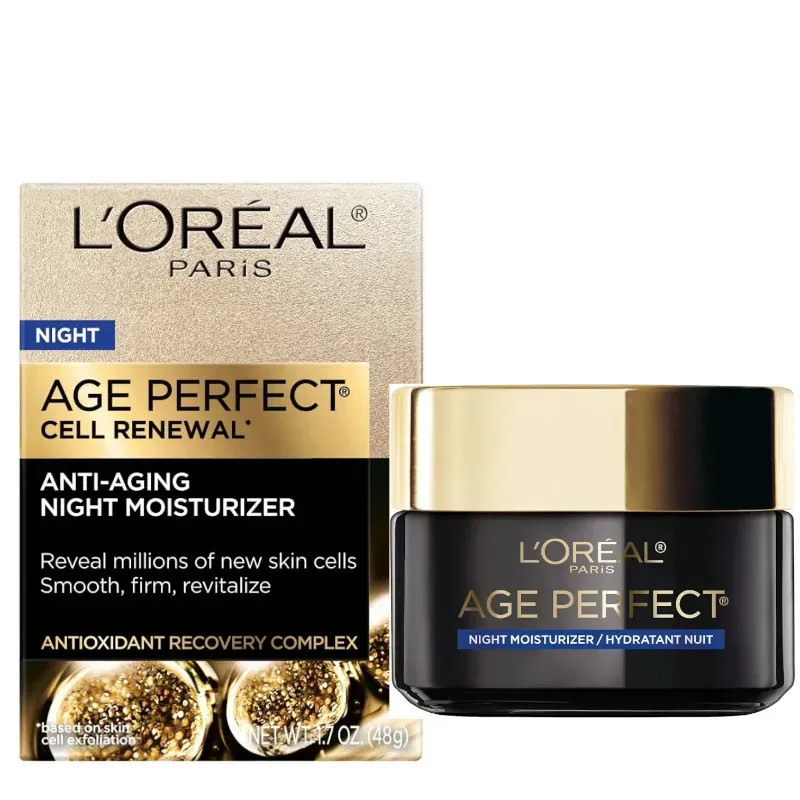 Crema facial nocturna antiedad de renovación celular L'oréal Revitalift 50ml