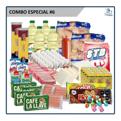  Combo especial 6 