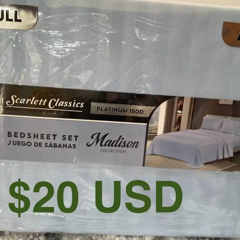 Juego de sábanas cameras ( 1800 Hilos)