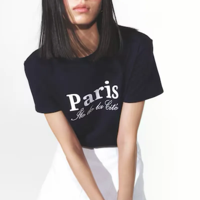 Pullover azul paris h&m