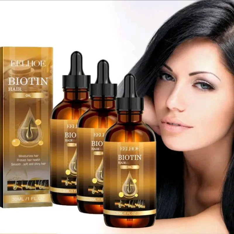 Aceite capilar de biotina