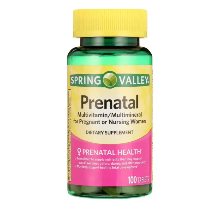 Prenatales de 100 tabletas