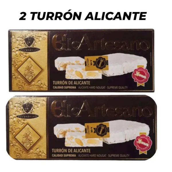 2 TURRONES ALICANTE 