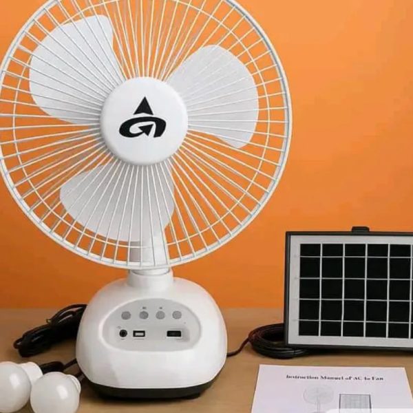 Ventilador recargable de mesa Acc