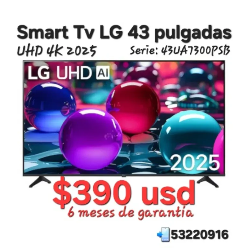 SmartTV LG 43 pulgadas