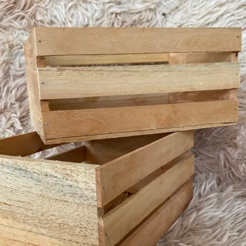 Caja organizadora de madera