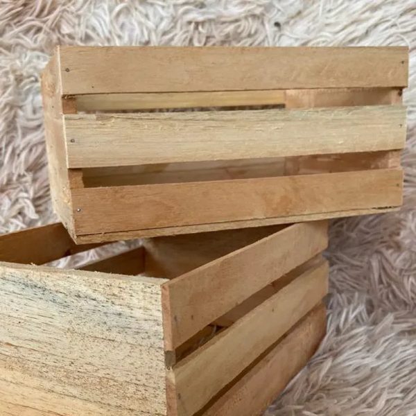 Caja organizadora de madera