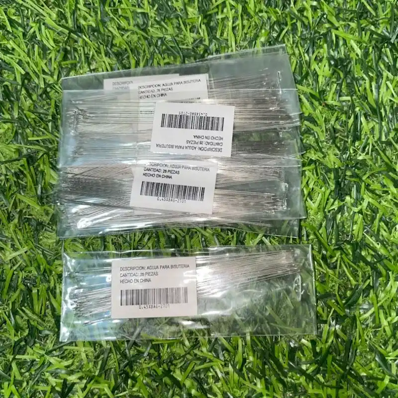 Agujas de bisutería