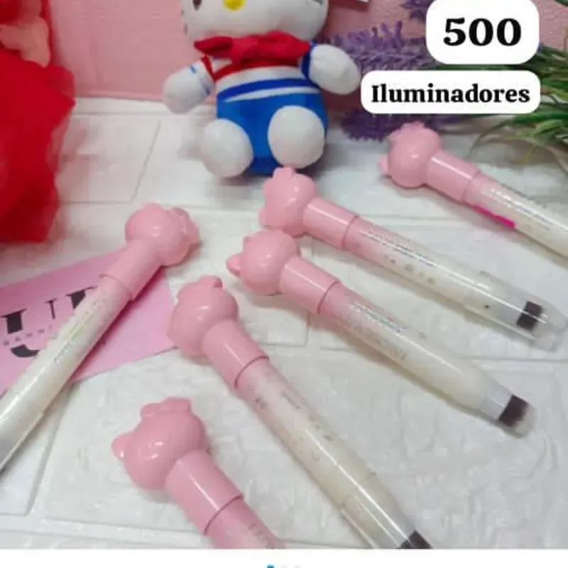 Iluminador en barra con brocha