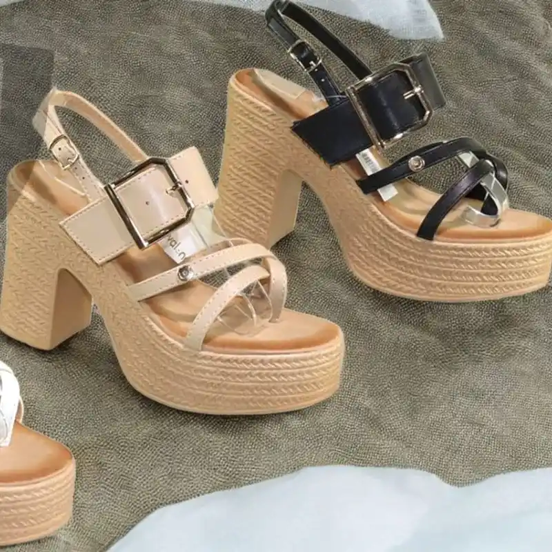 Plataforma (tacón cuadrado)