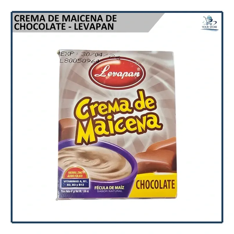 Crema de Maicena de Chocolate - Levapan (47g)